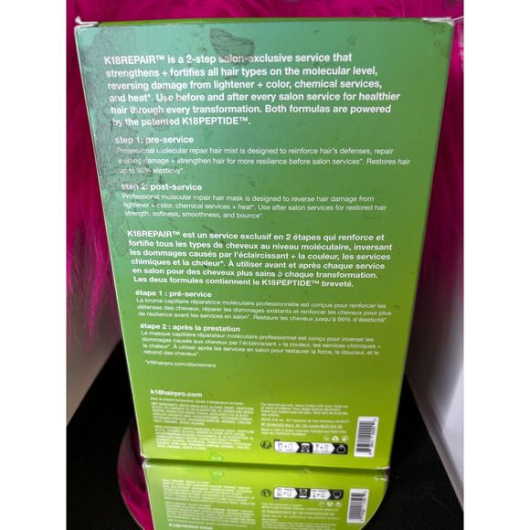 K18 Repair Service Kit - Repair Mist 10 Oz & Molecular Repair Mask 5 Oz New - Picture 3 of 3